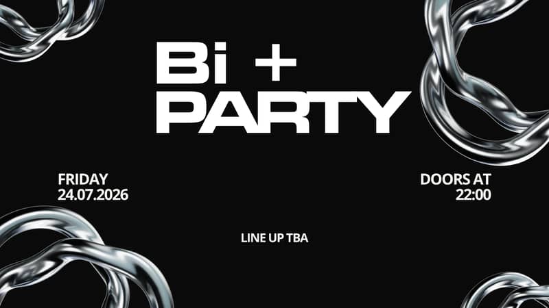 Cover image for Bi+ Party event on 24.07