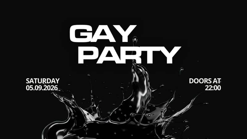 Cover image for Gay Party event on 05.09