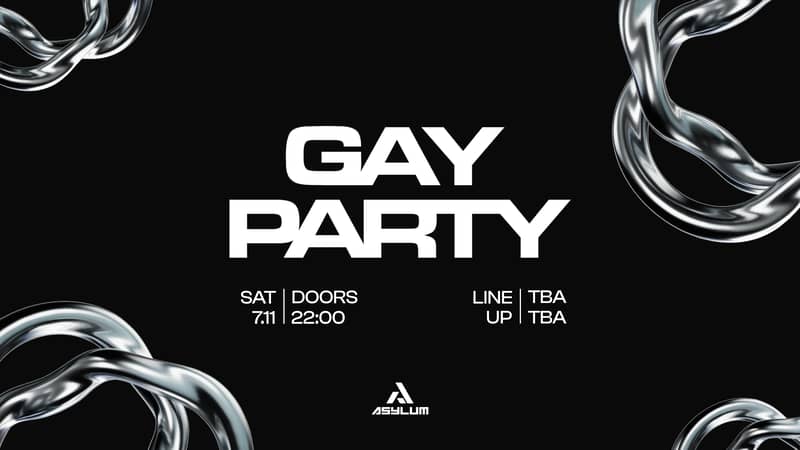 Cover image for Gay Party event on 06.11
