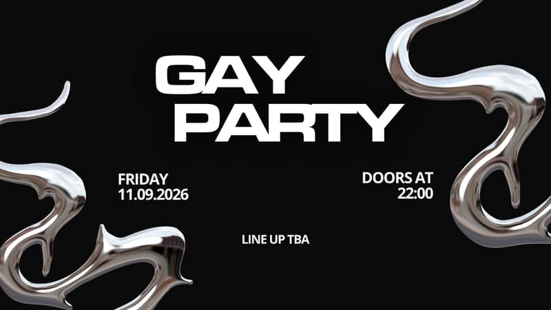 Cover image for Gay Party event on 11.09